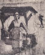 Peasant, Camille Pissarro